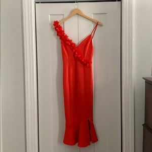 ASOS Red fitted Dress